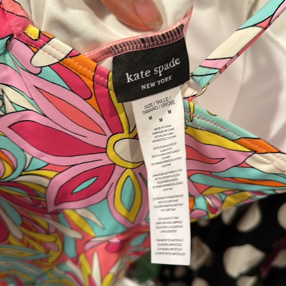 Kate Spade High Neck One Piece Swimsuit Anemone Floral NWT - Picture 5 of 5